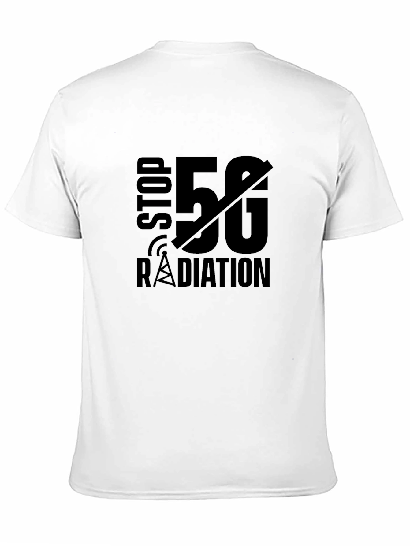 Stop 5G Radiation Graphic T-Shirt