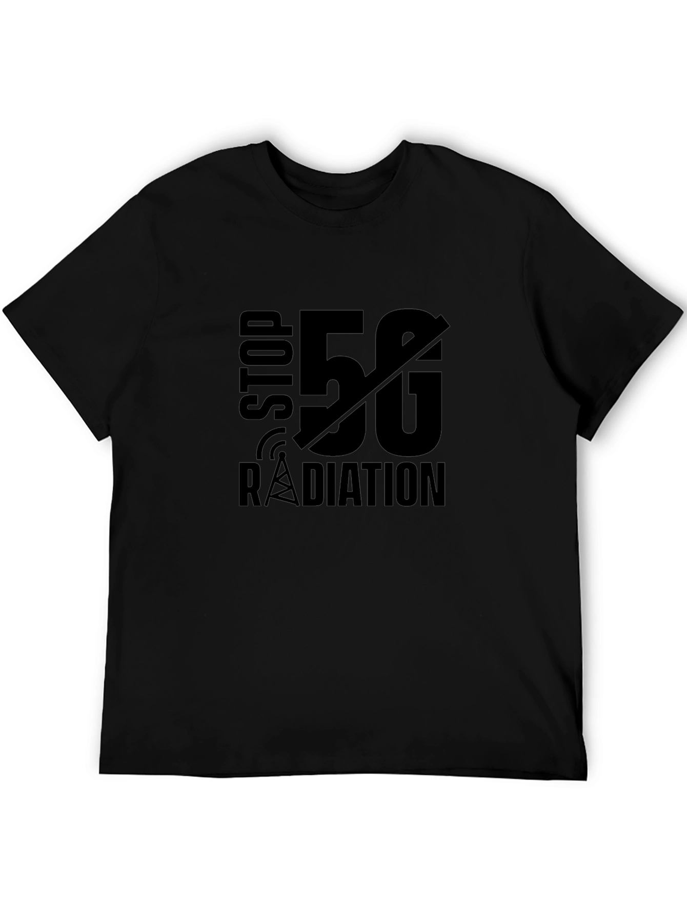 Stop 5G Radiation Graphic T-Shirt