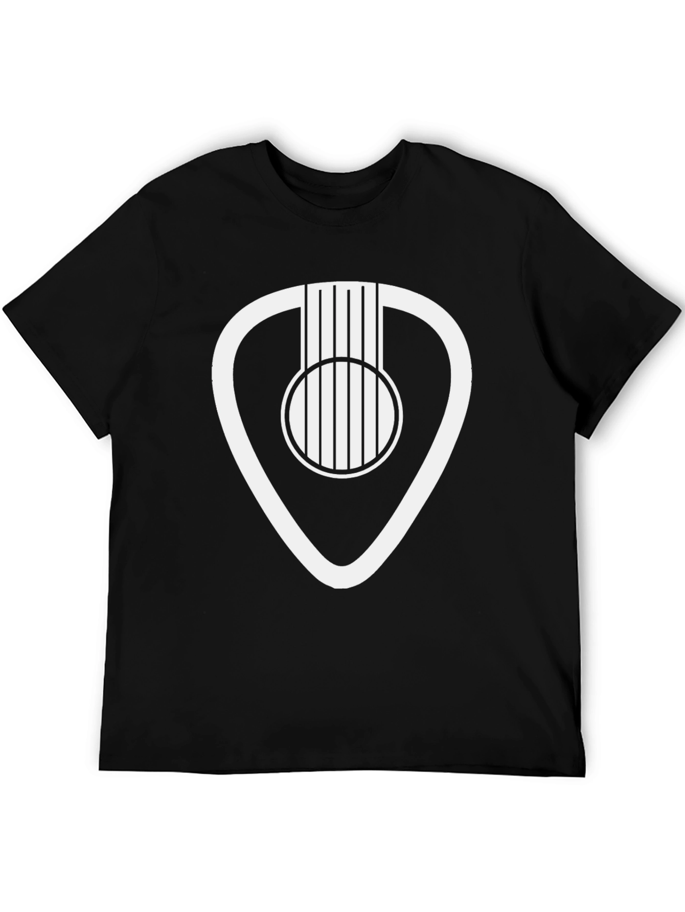 Guitar Pick Acoustic T-Shirt - Musician Tee