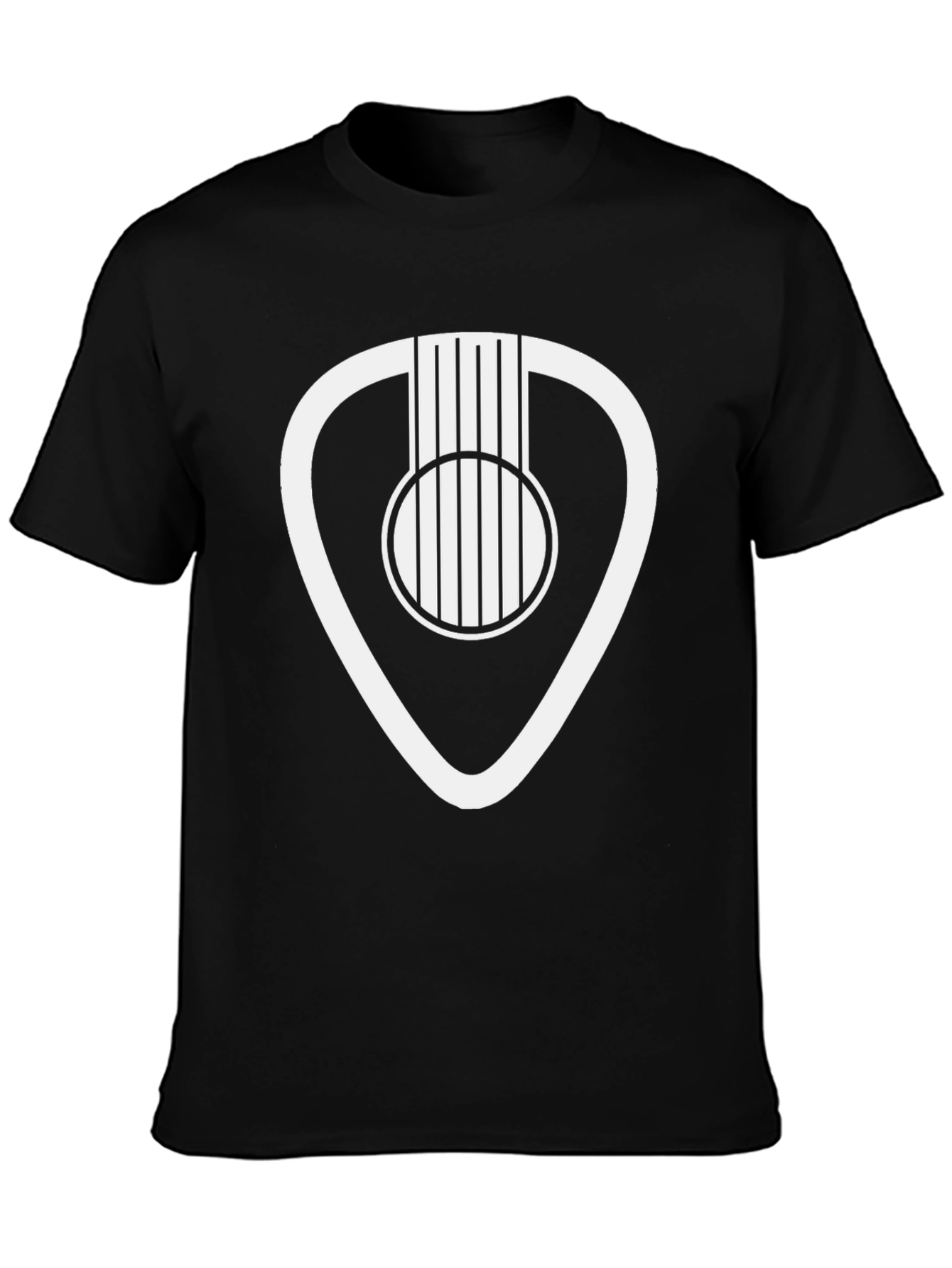 Guitar Pick Acoustic T-Shirt - Musician Tee