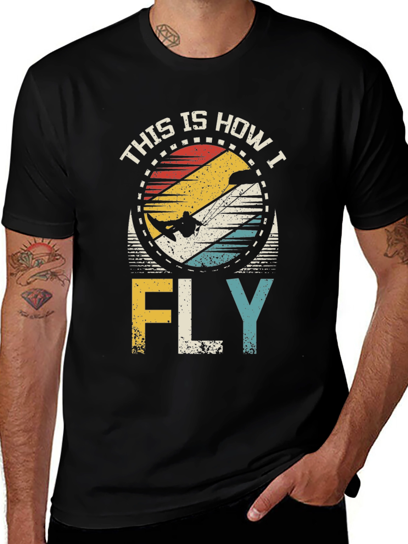 This Is How I Fly Retro T-Shirt