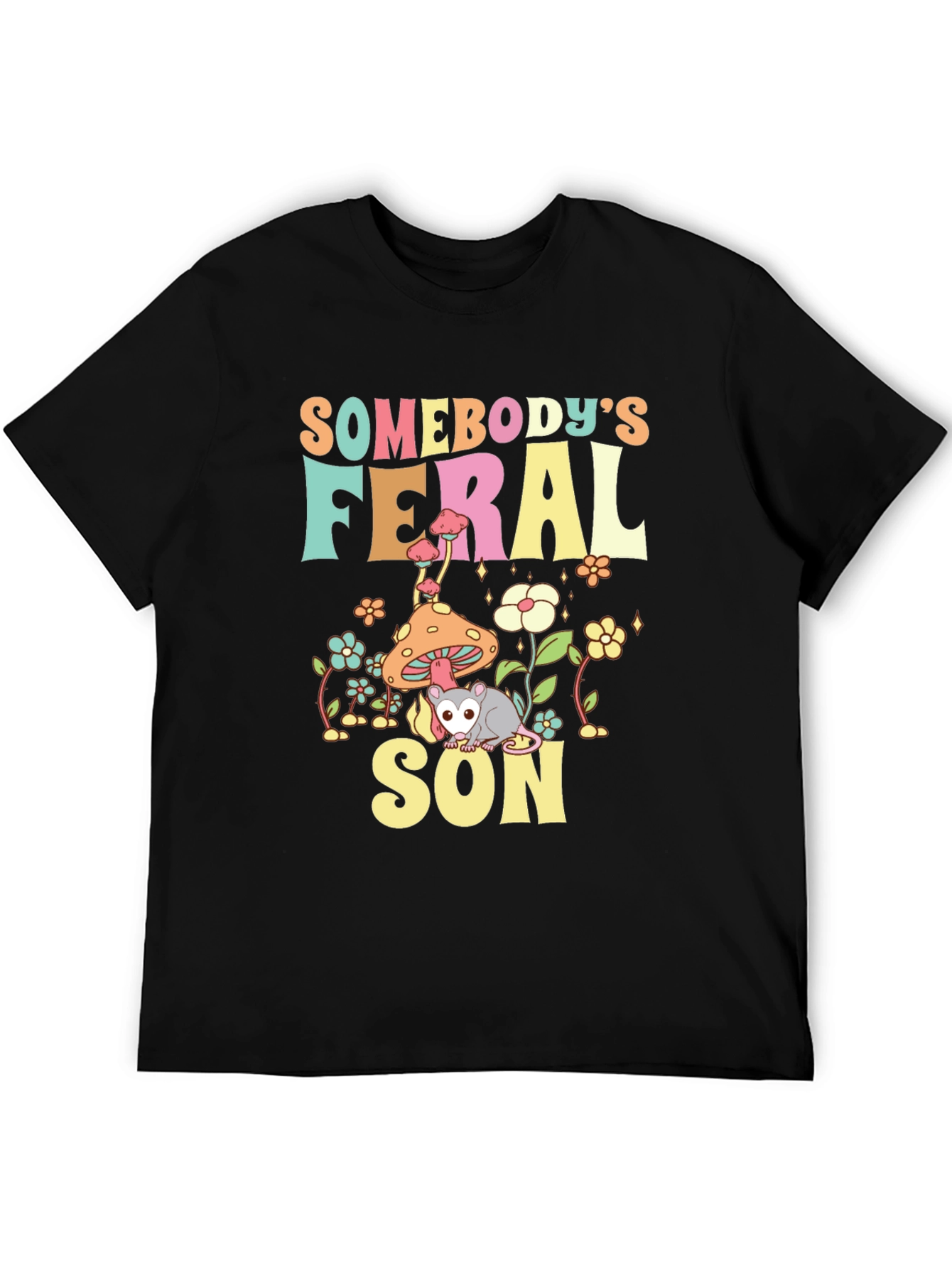 Somebodys Feral Son T-Shirt