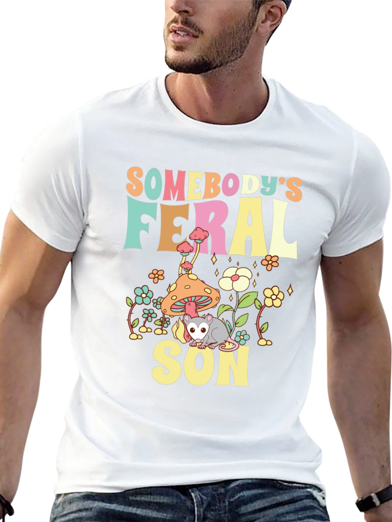 Somebodys Feral Son T-Shirt