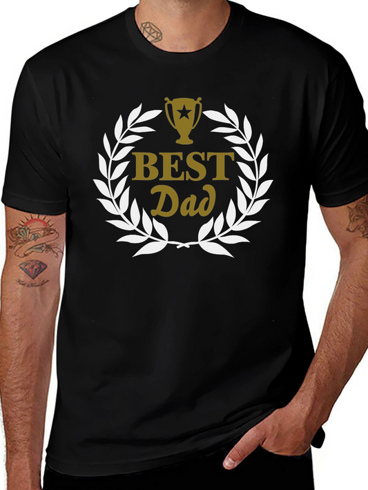 Best Dad Ever Graphic Tee - Fathers Day Gift