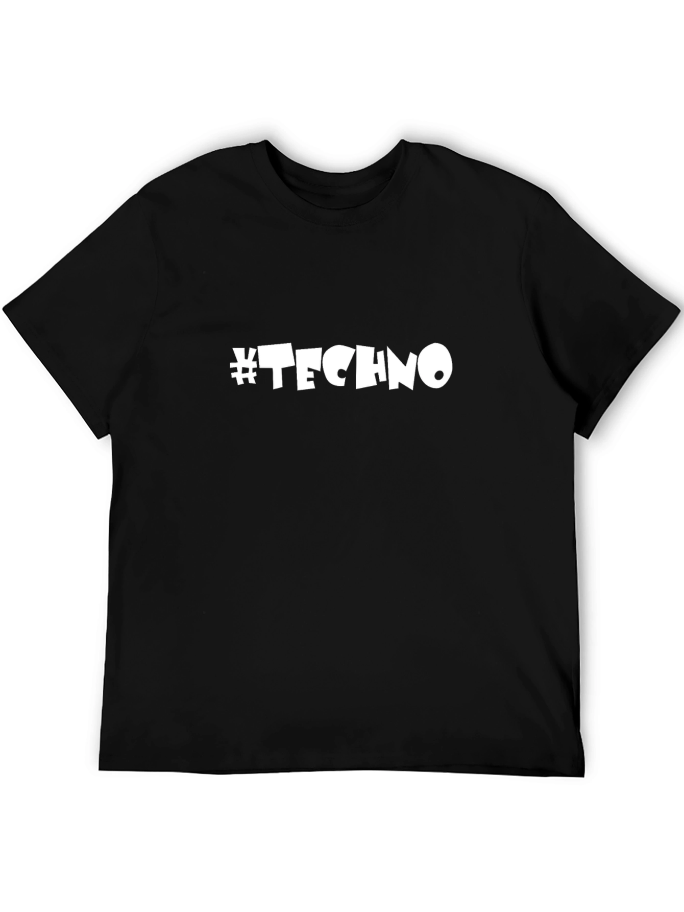 Techno Black T-Shirt