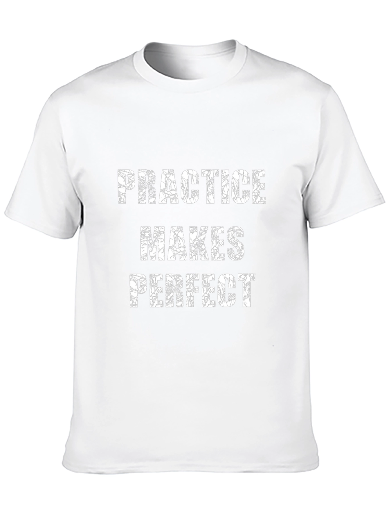 Practice Makes Perfect Black T-Shirt