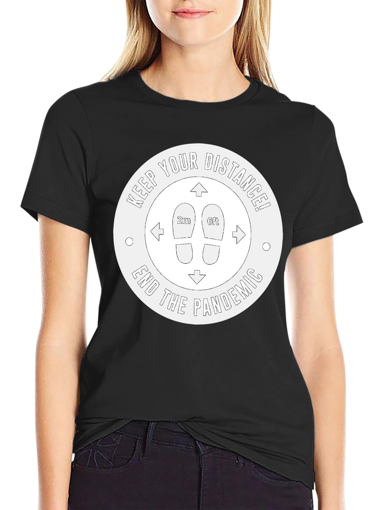 Keep Your Distance Graphic Tee