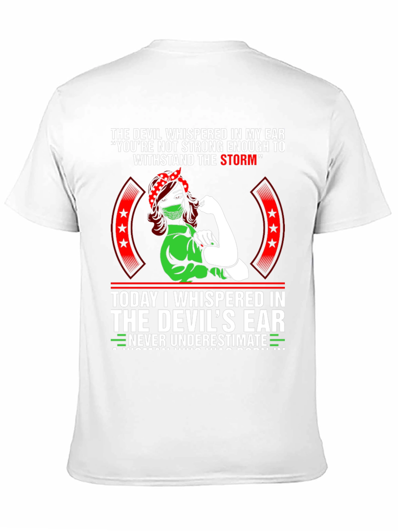Strong Woman Graphic T-Shirt - Never Underestimate