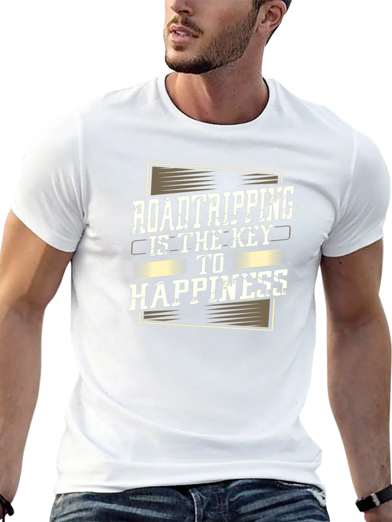 Roadtripping is the Key to Happiness Graphic Tee