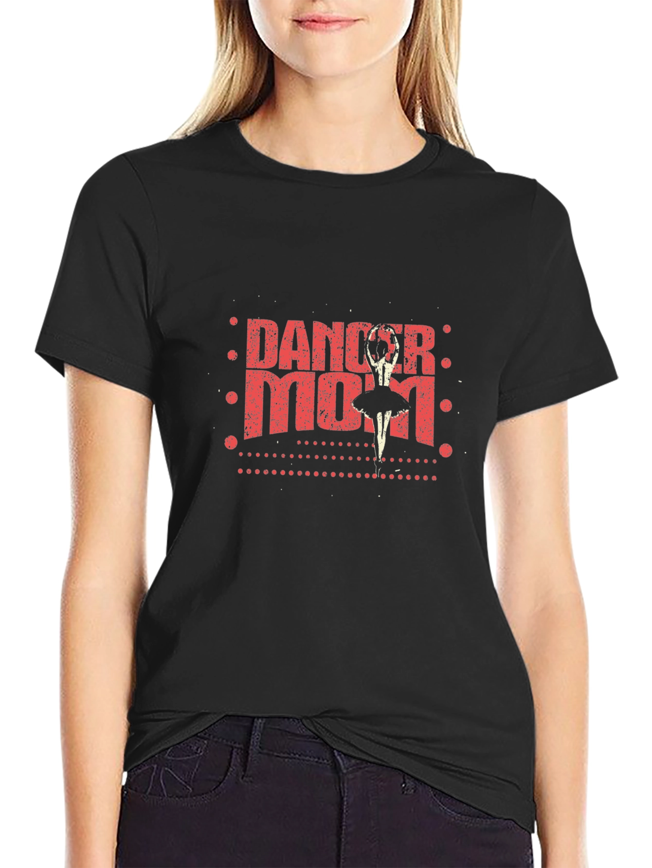 Dancer Mom Black T-Shirt