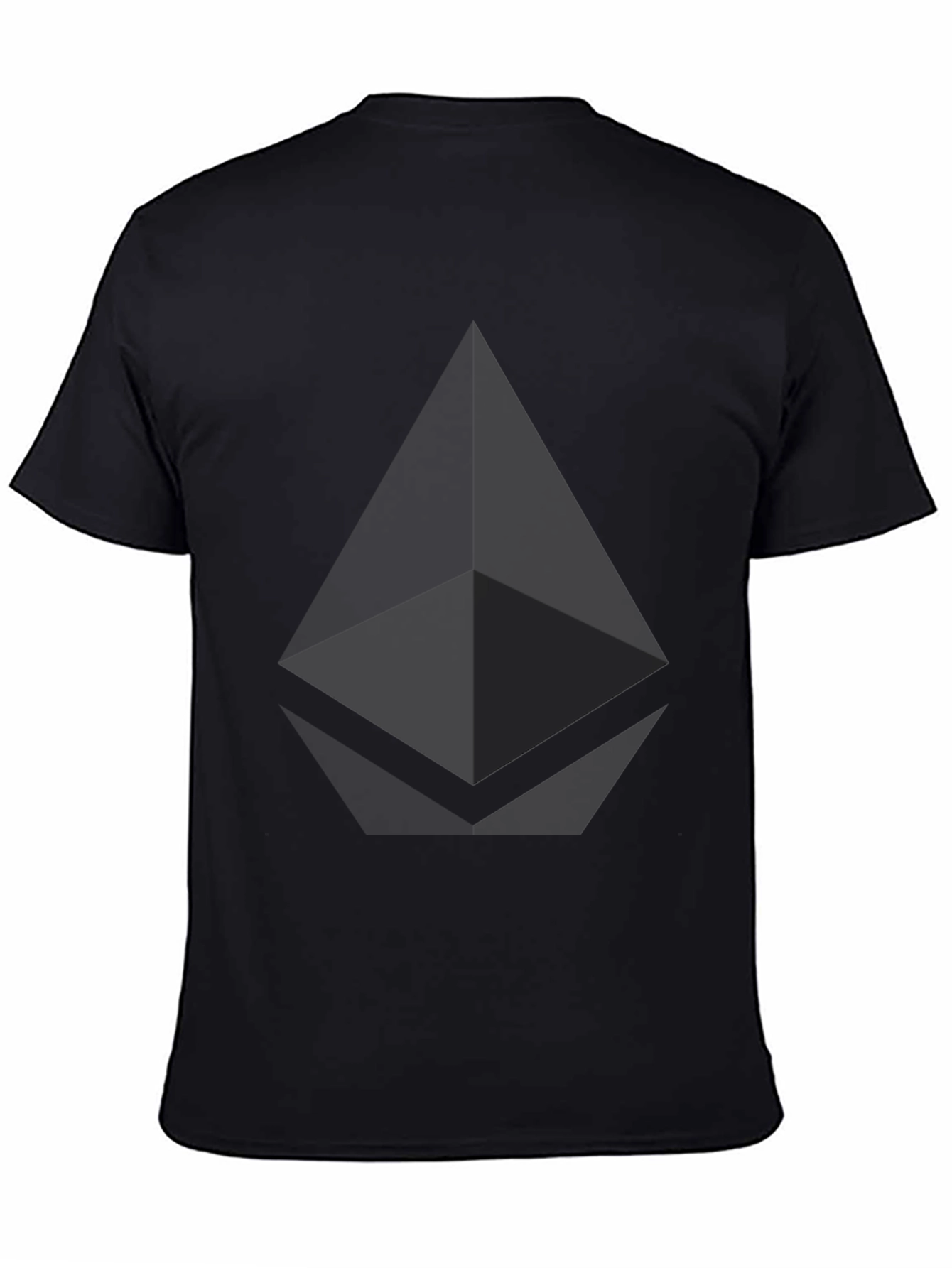Ethereum Black Graphic Tee - Crypto Fashion