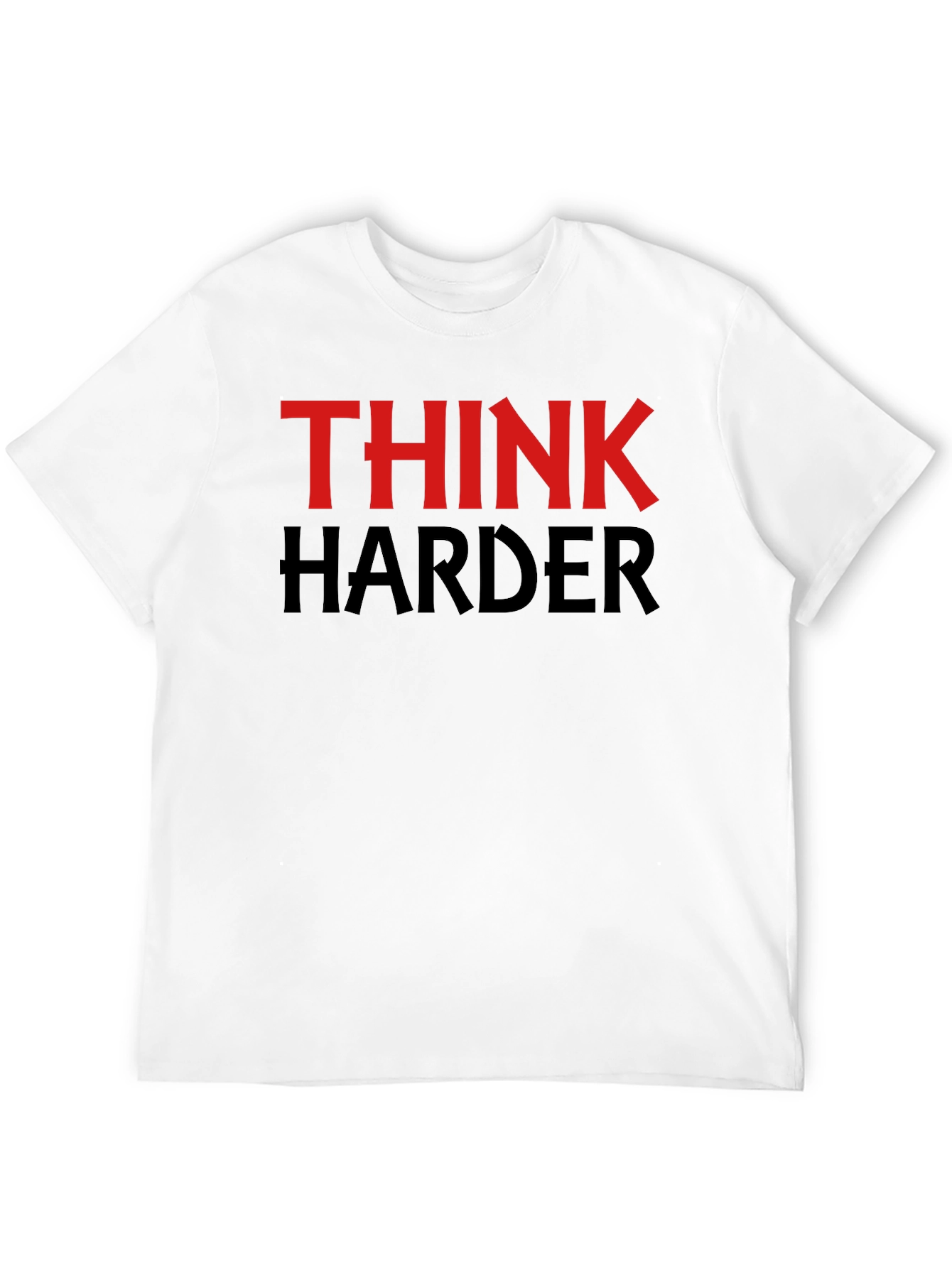 Think Harder Graphic T-Shirt
