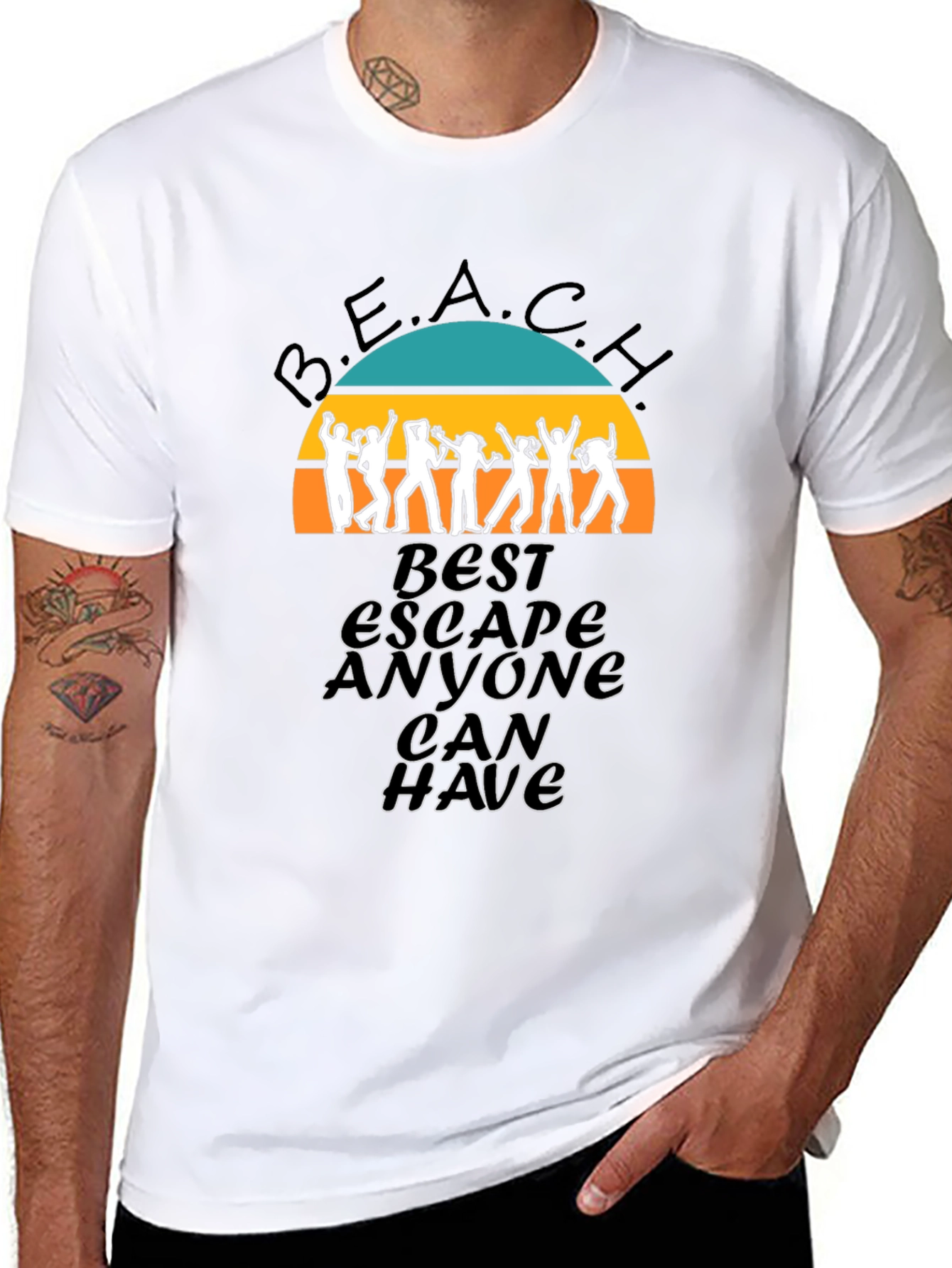Beach Escape Graphic T-Shirt