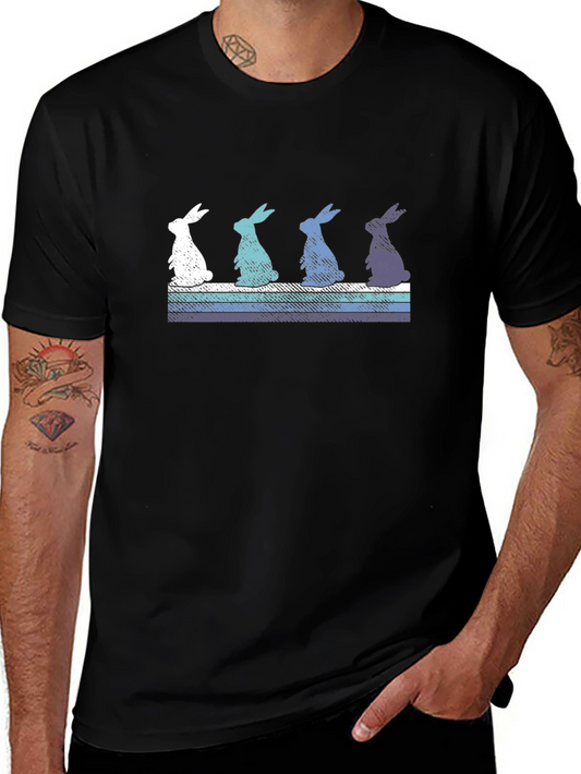 Retro Easter Bunny Graphic Tee