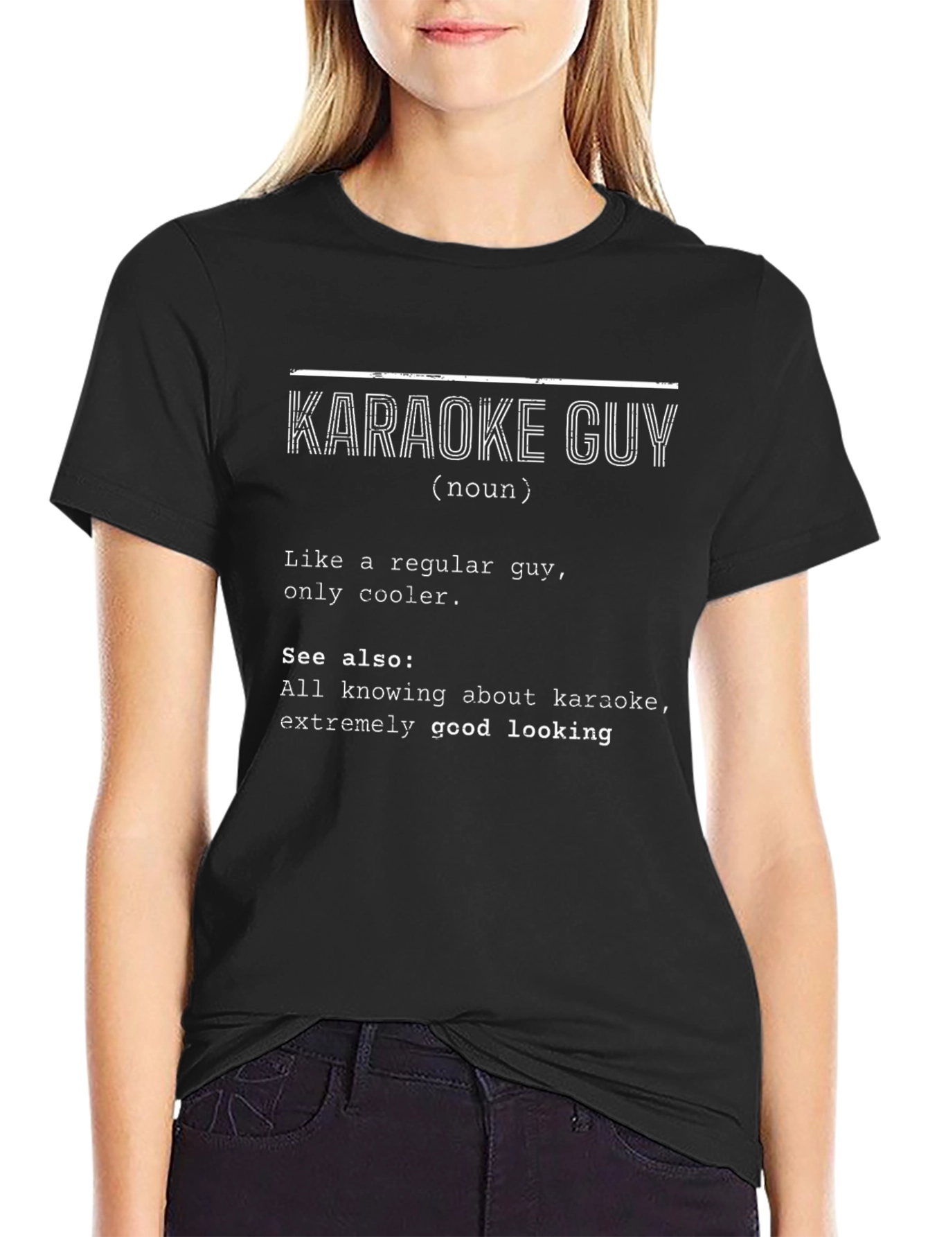 Karaoke Guy T-Shirt - Definition Style Tee