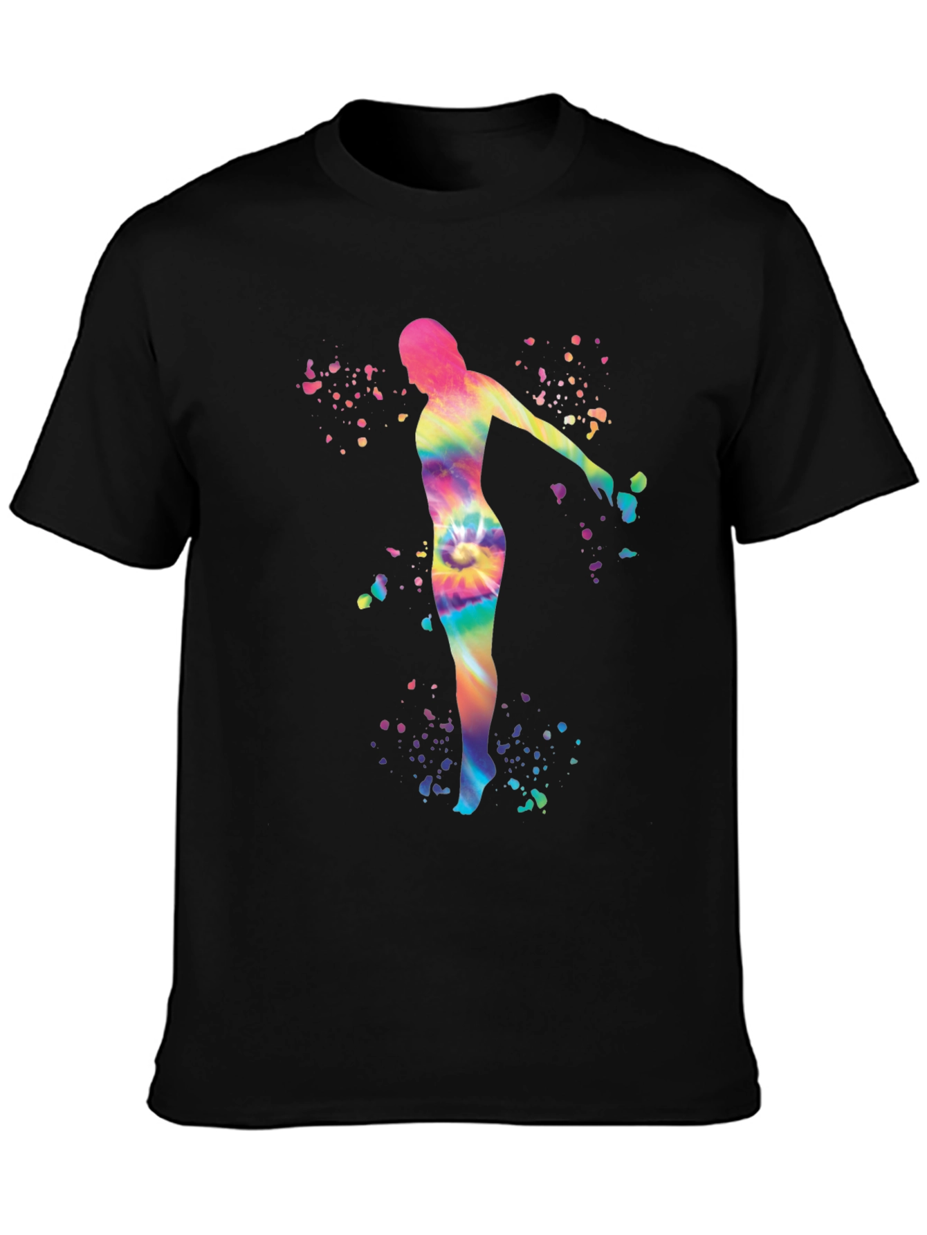 Tie Dye Woman Graphic Tee