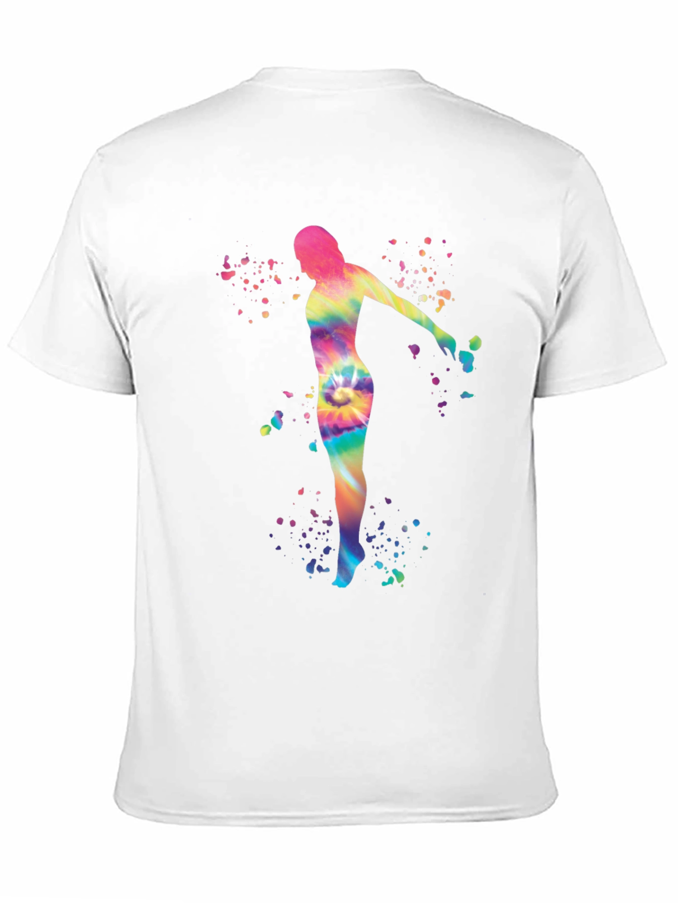 Tie Dye Woman Graphic Tee