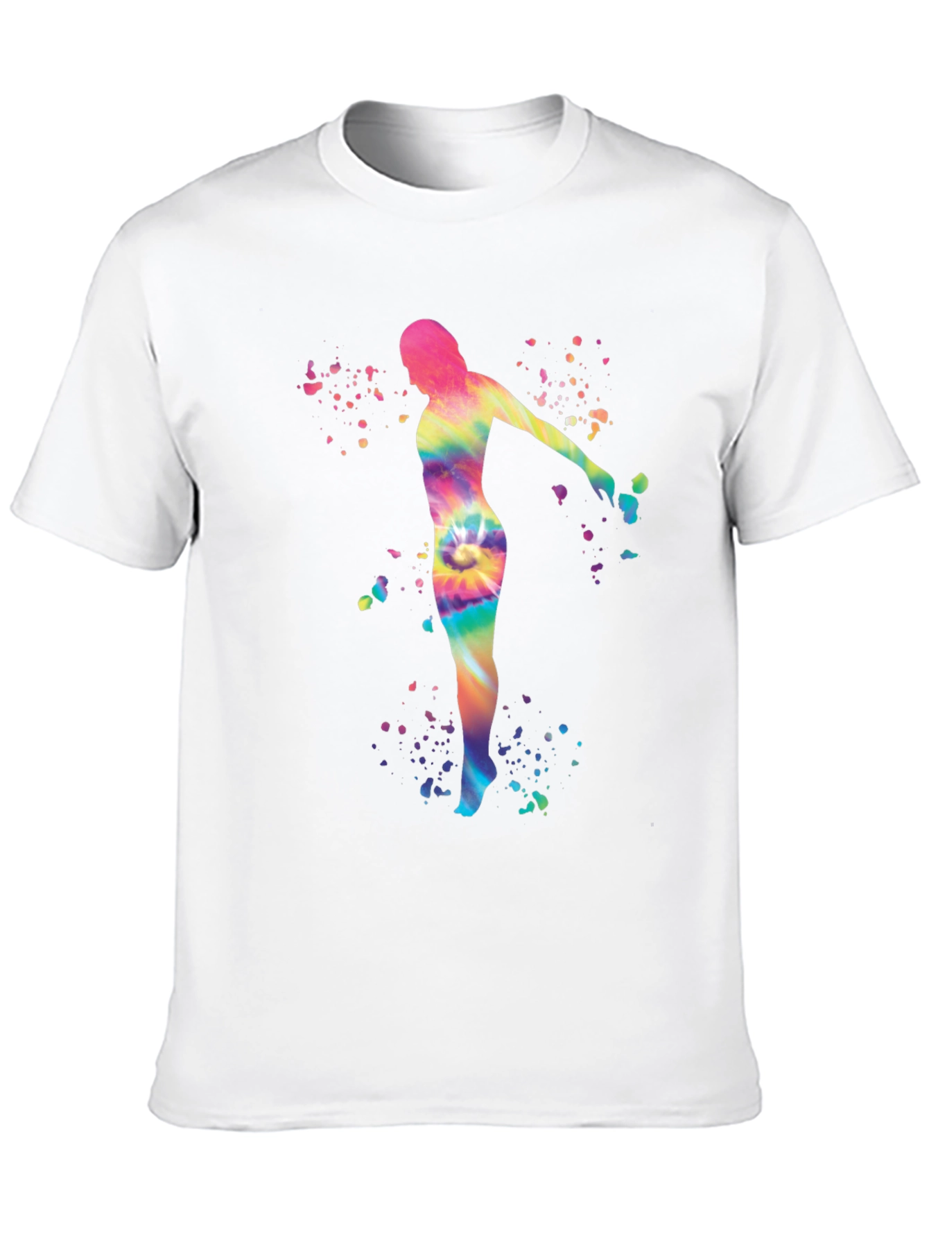 Tie Dye Woman Graphic Tee