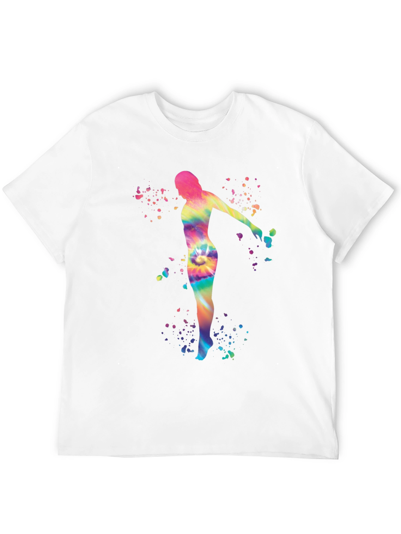 Tie Dye Woman Graphic Tee