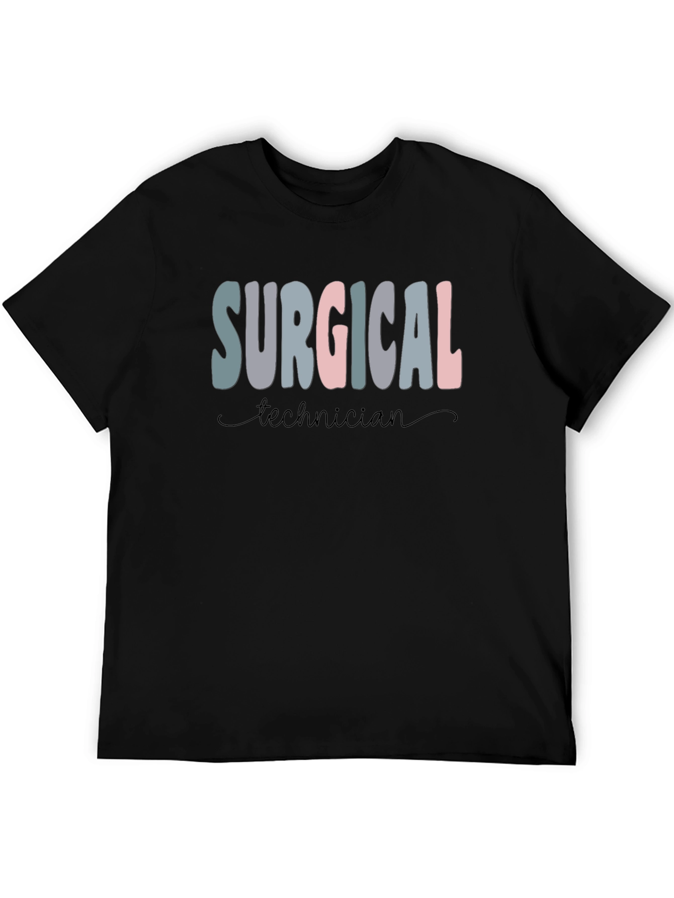 Surgical Technician T-Shirt Black