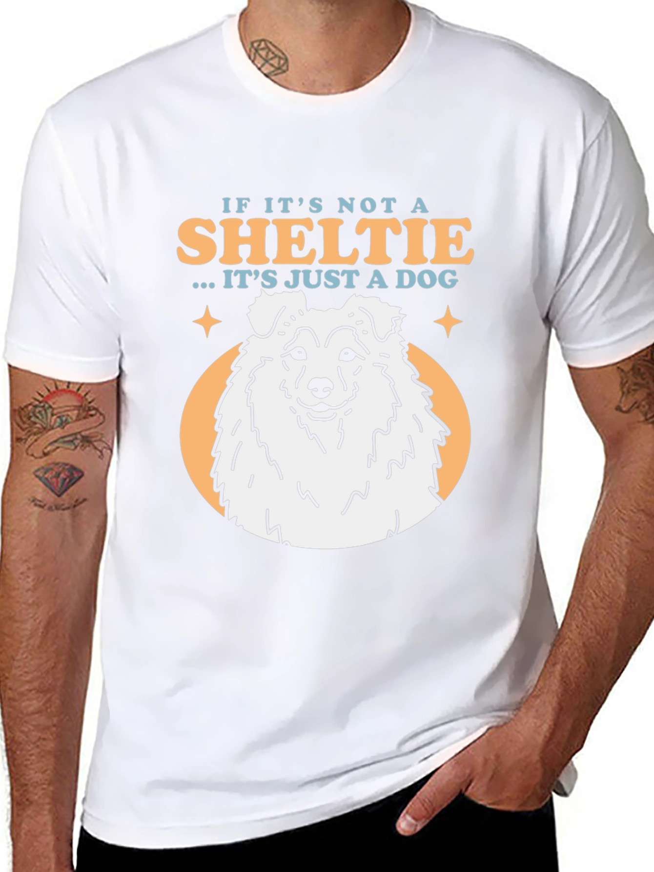 Sheltie Dog Lover Graphic T-Shirt