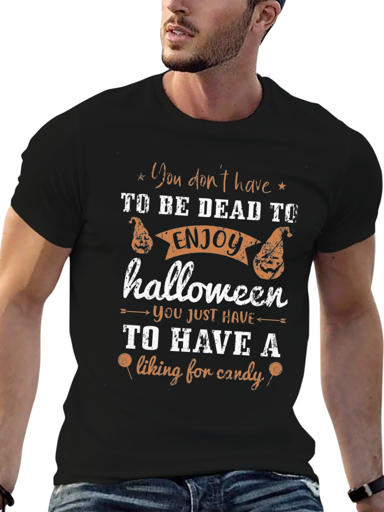 Halloween T-Shirt: Enjoy Halloween Liking for Candy