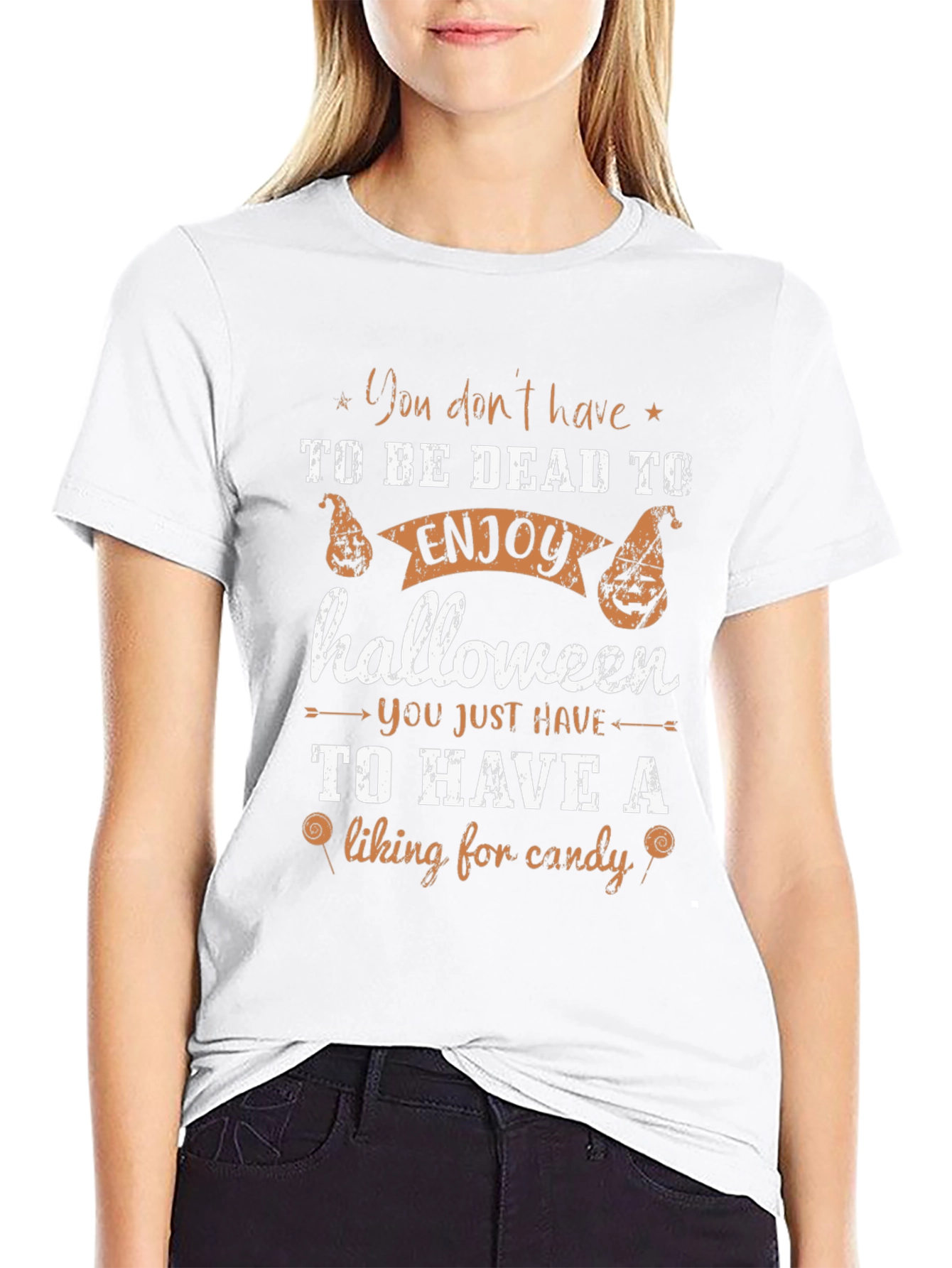Halloween T-Shirt: Enjoy Halloween Liking for Candy