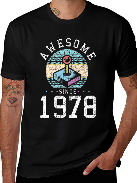 Awesome Since 1978 Retro Gamer T-Shirt