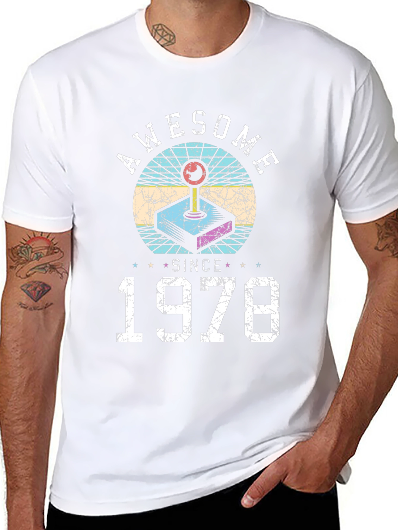 Awesome Since 1978 Retro Gamer T-Shirt