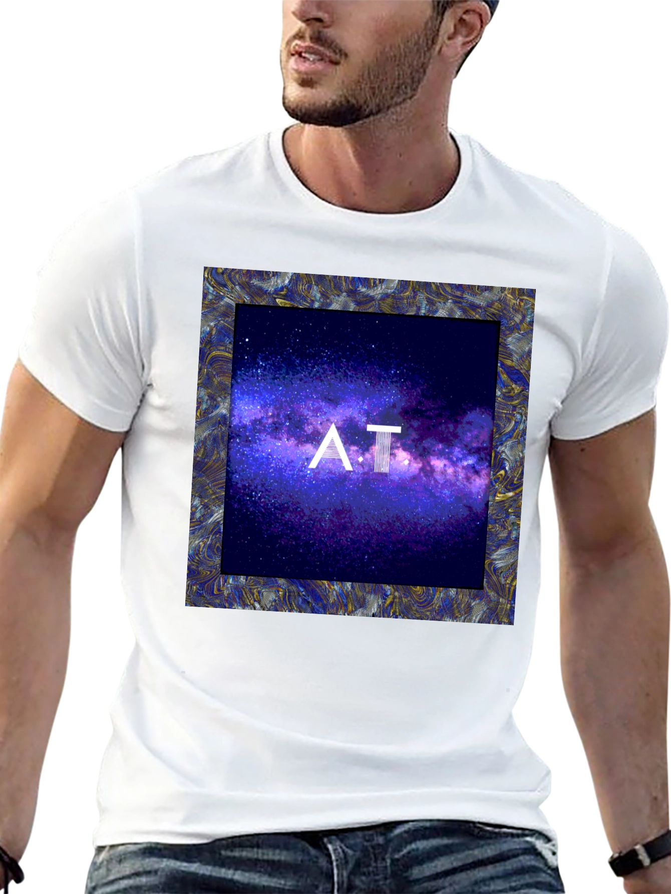 Galaxy Graphic Tee - Stylish Universe Design