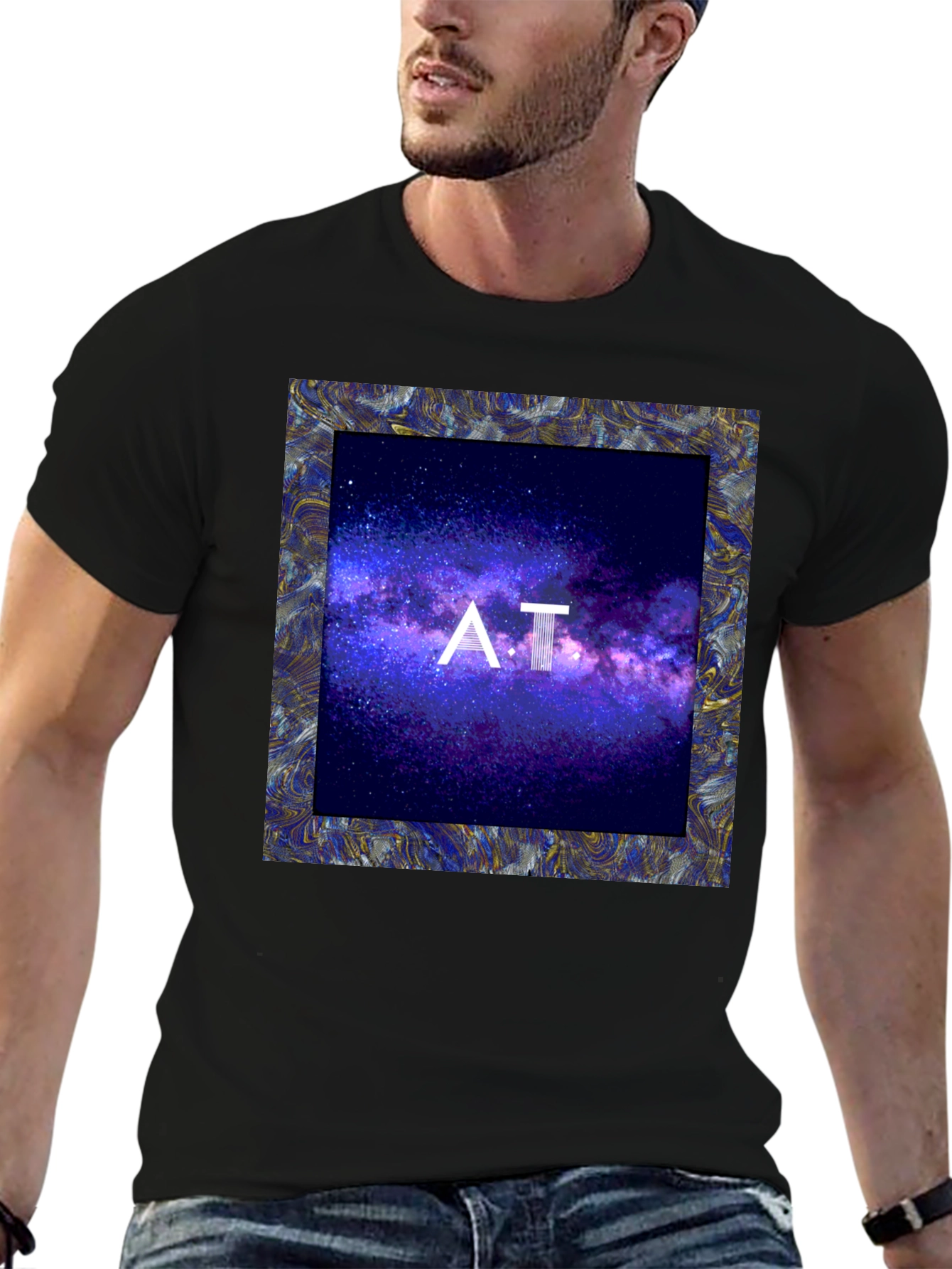 Galaxy Graphic Tee - Stylish Universe Design