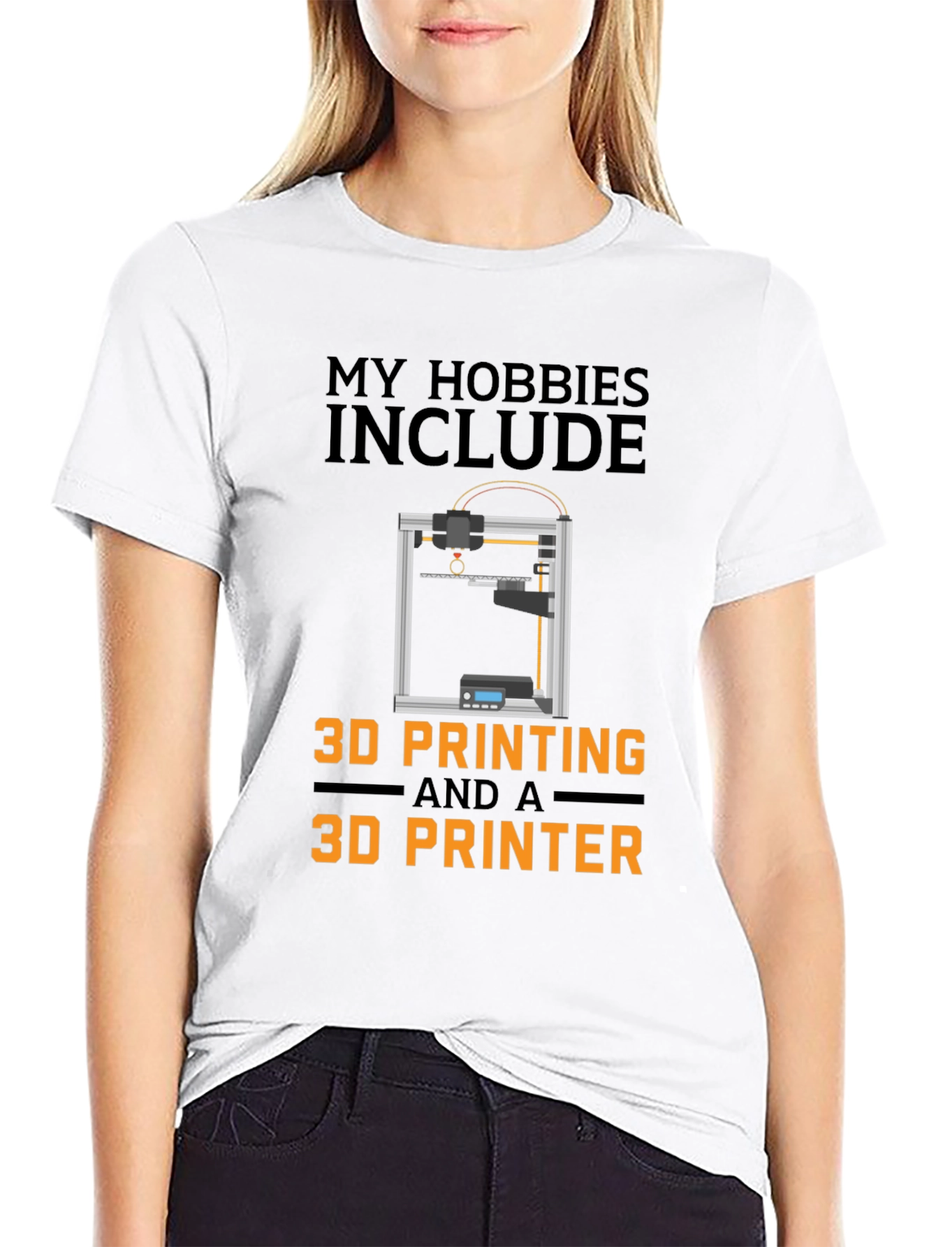 3D Printing Hobby T-Shirt - Funny 3D Printer Gift