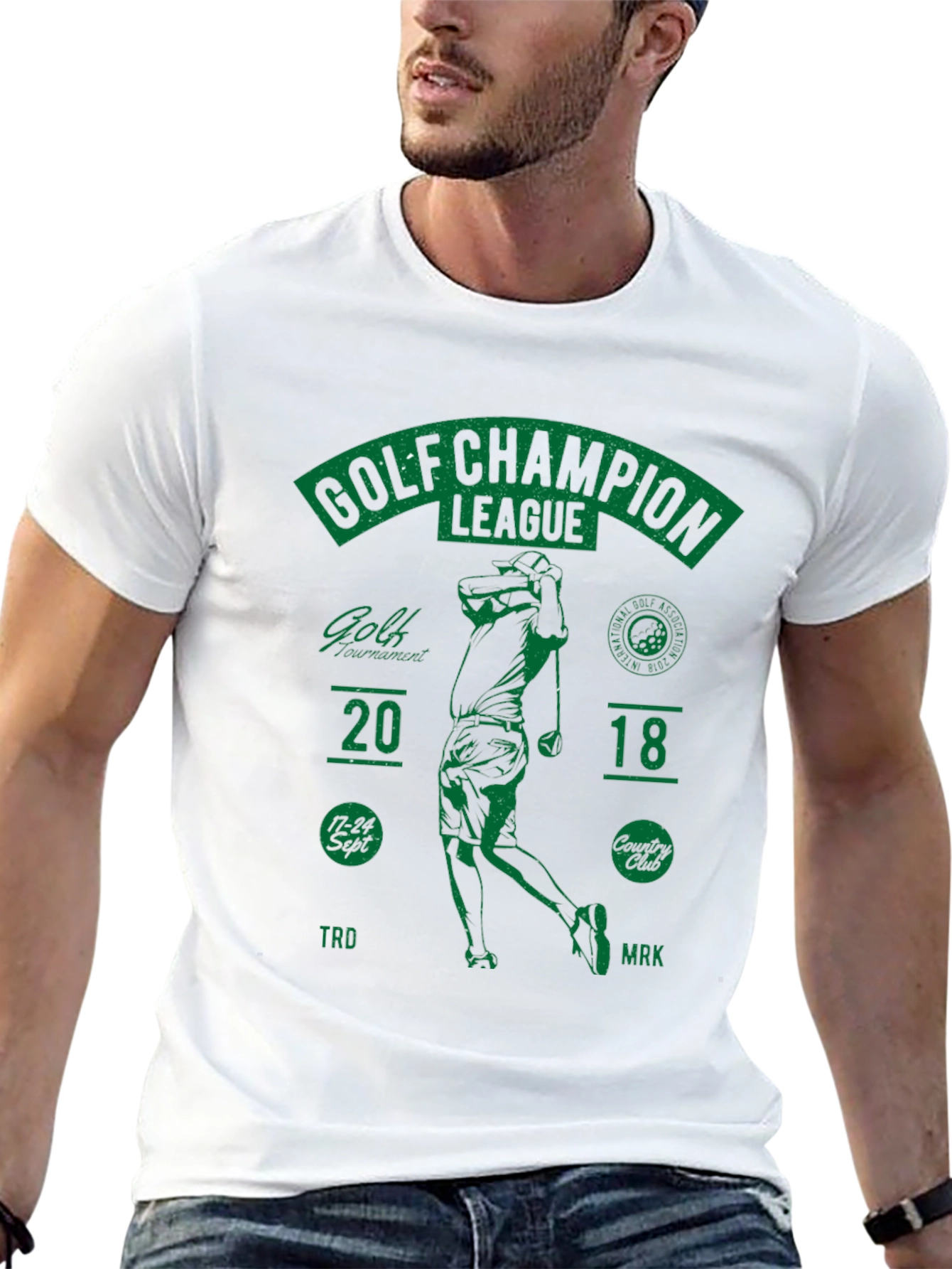 Golf Champion League Graphic T-Shirt