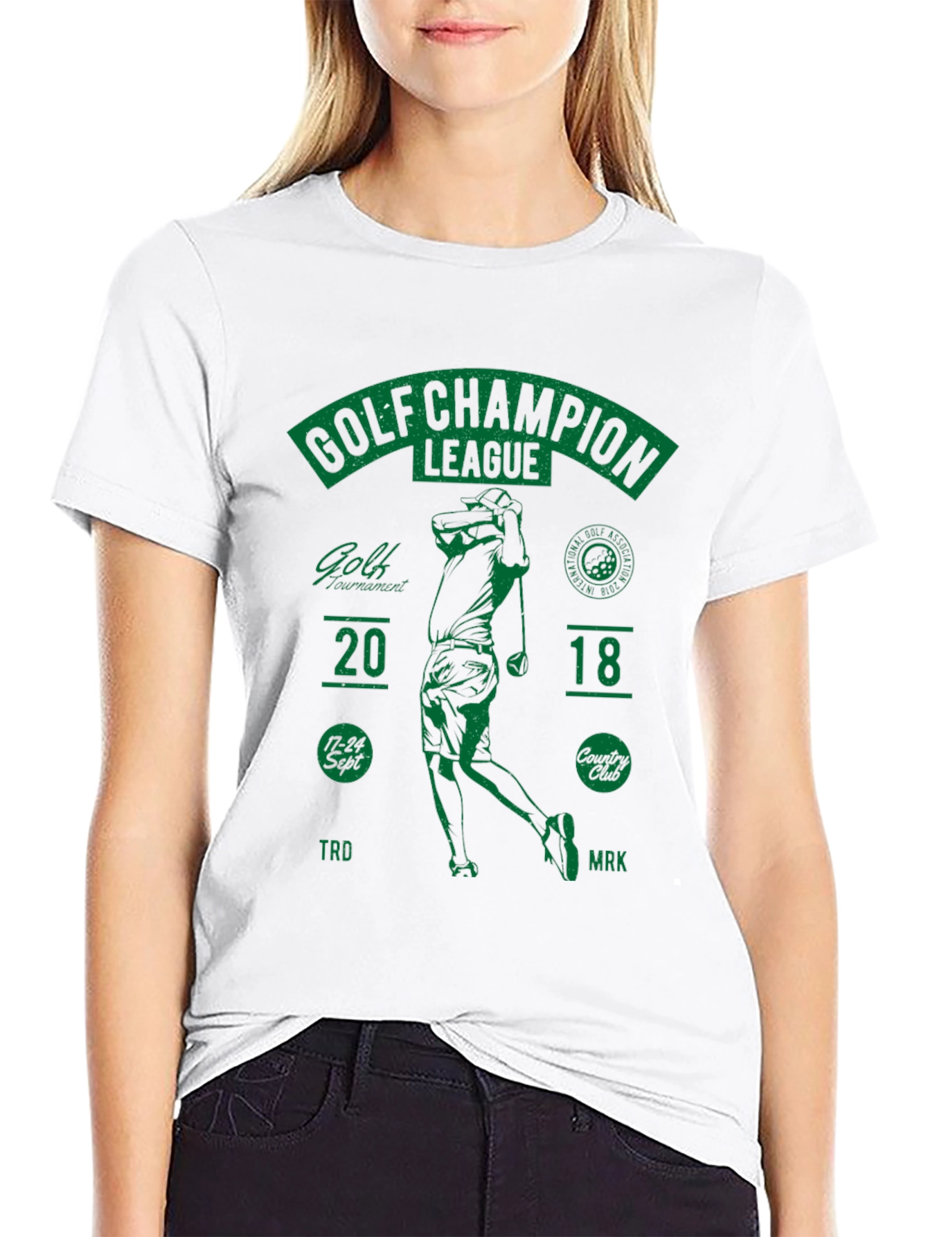 Golf Champion League Graphic T-Shirt