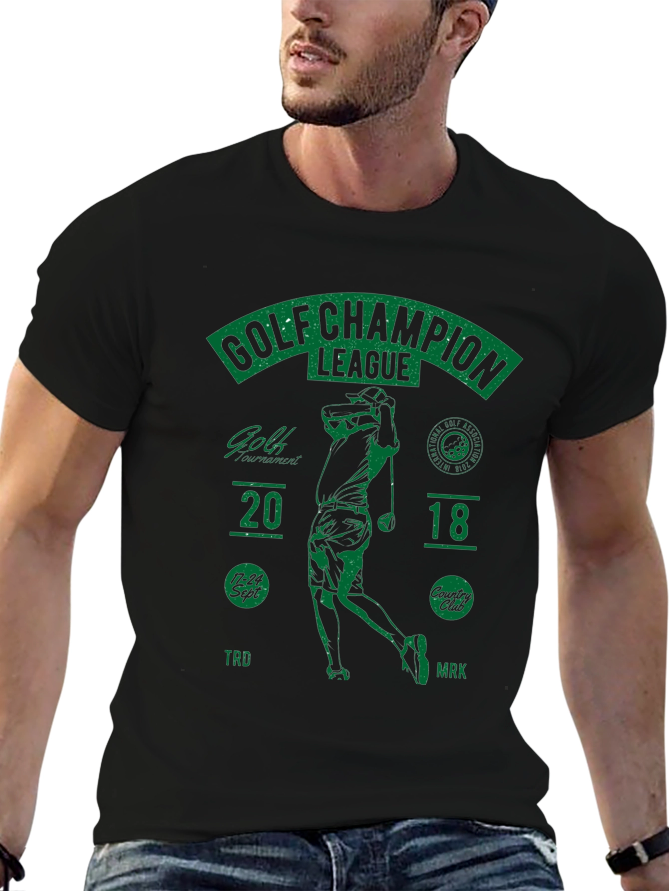Golf Champion League Graphic T-Shirt