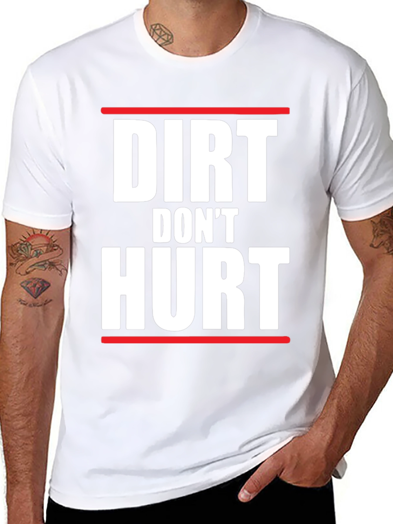 Dirt Dont Hurt Graphic Tee - Unisex