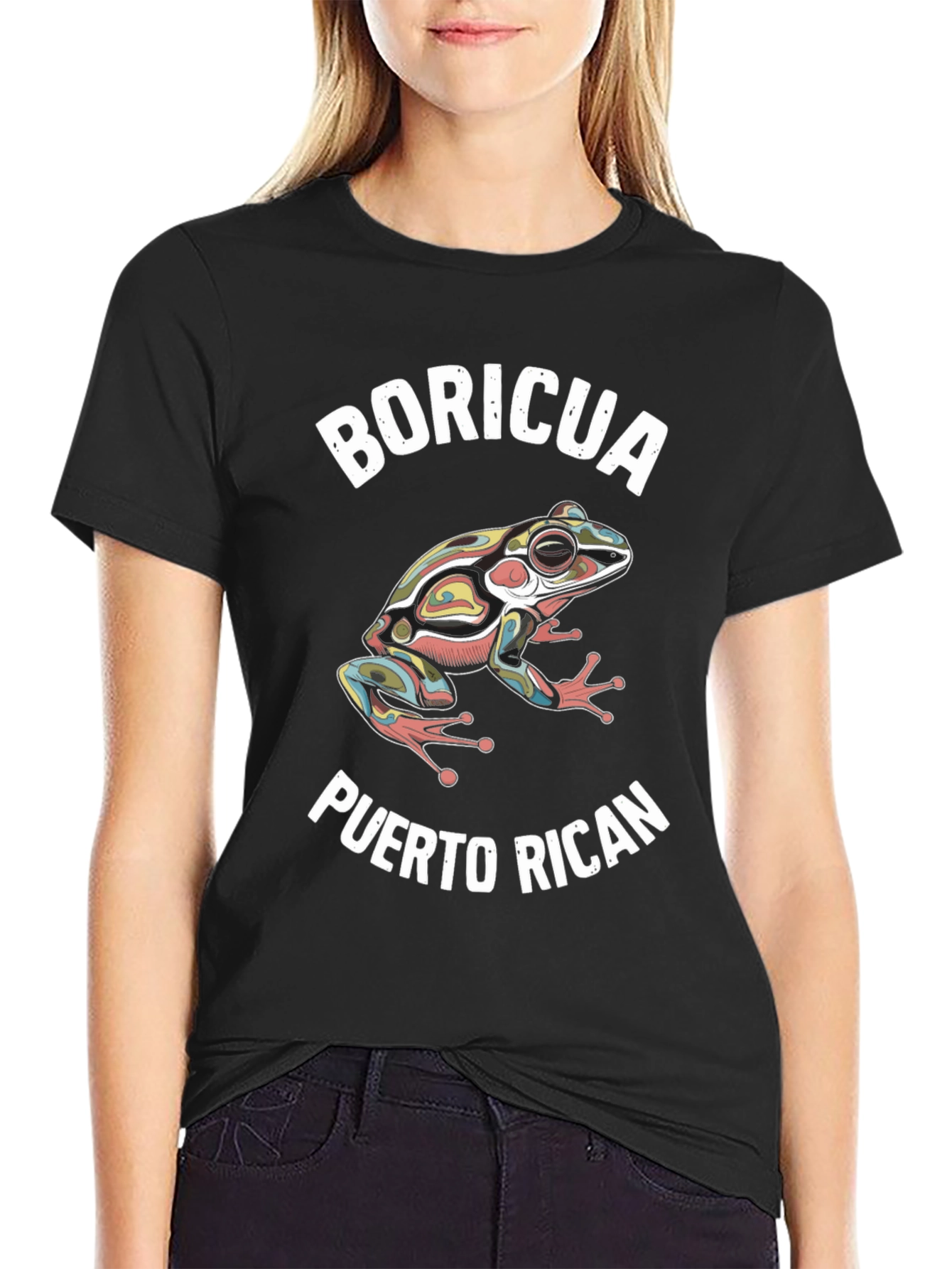 Boricua Puerto Rican Frog T-Shirt