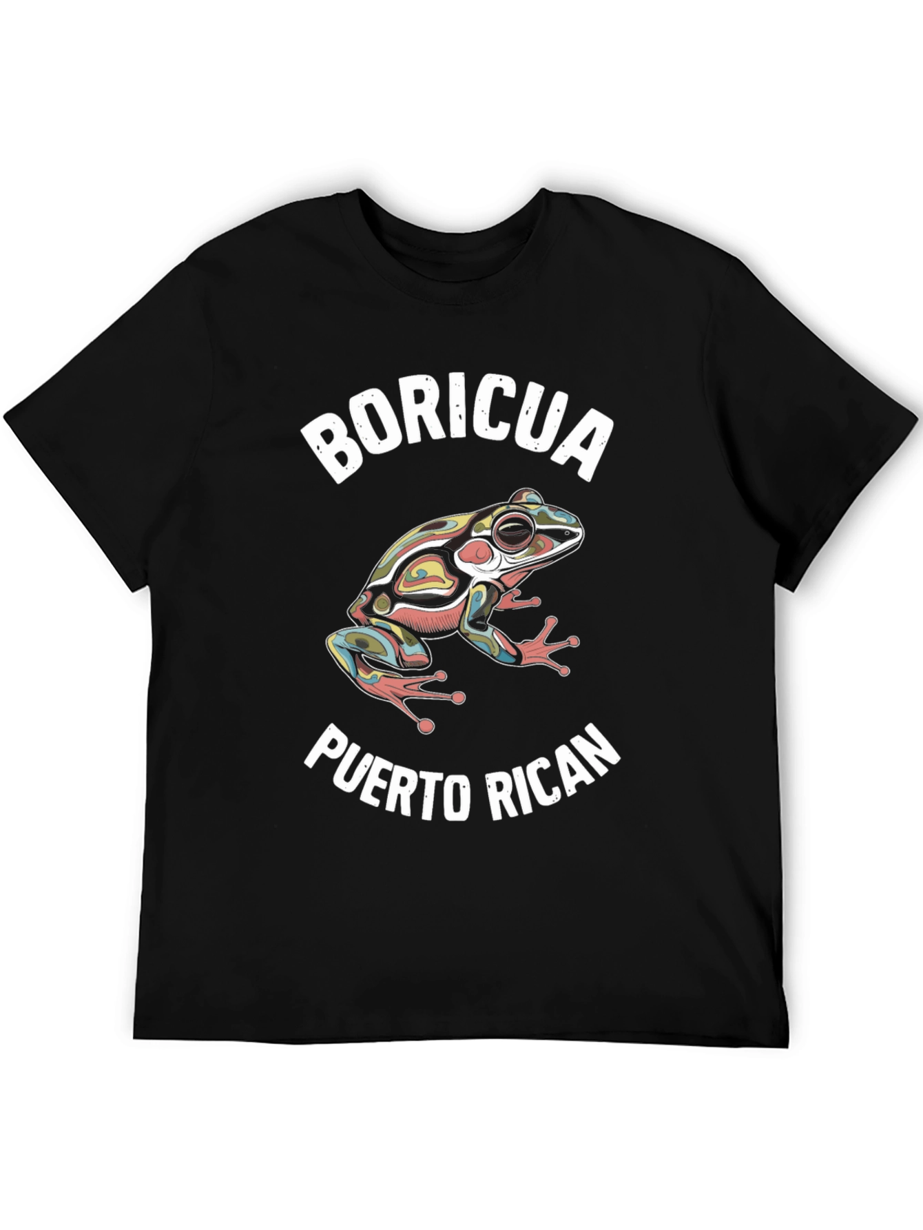 Boricua Puerto Rican Frog T-Shirt