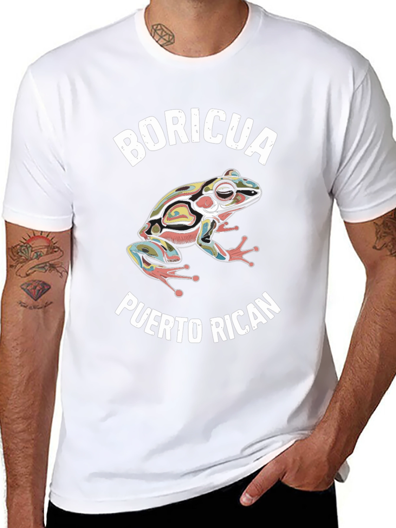 Boricua Puerto Rican Frog T-Shirt