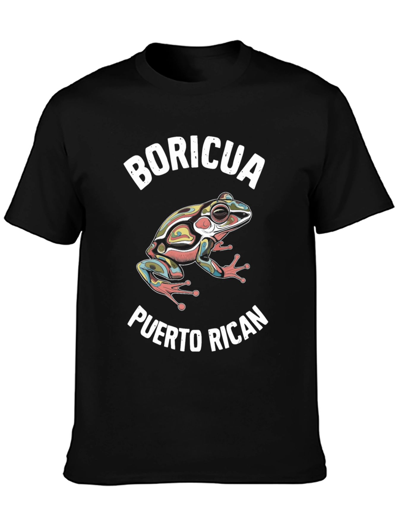 Boricua Puerto Rican Frog T-Shirt