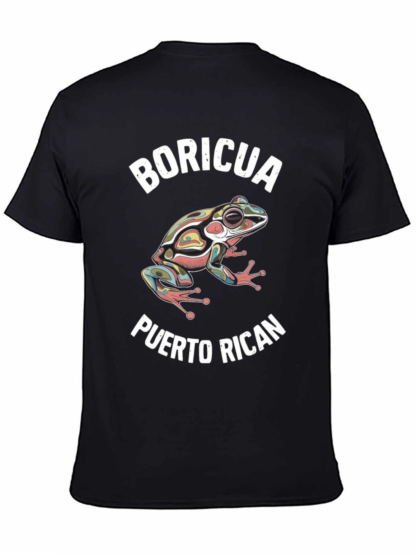 Boricua Puerto Rican Frog T-Shirt