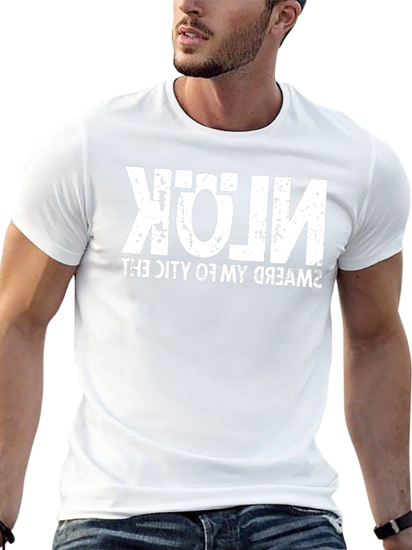 Upside Down City of Dreams Graphic Tee