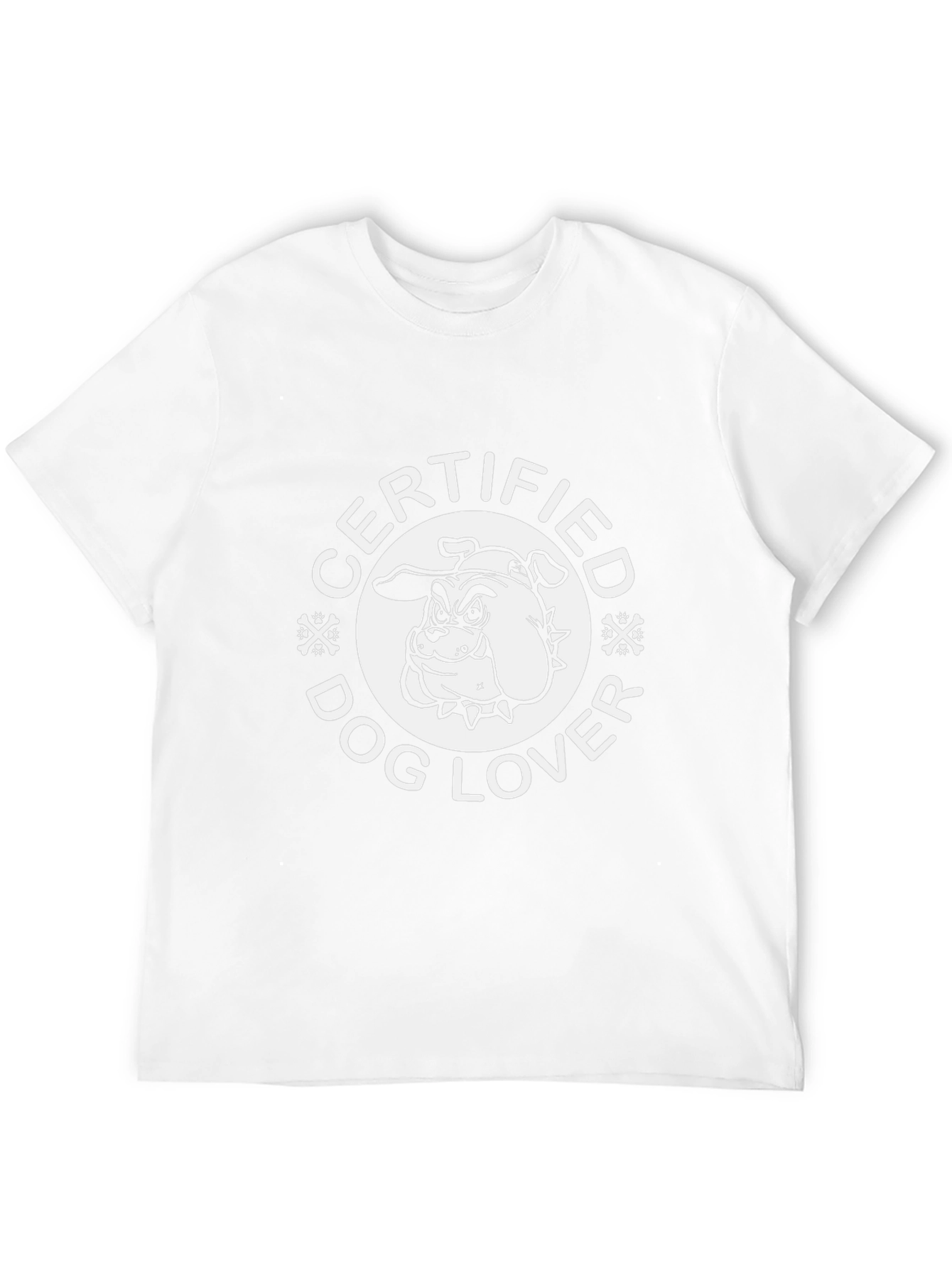 Certified Dog Lover Black T-Shirt