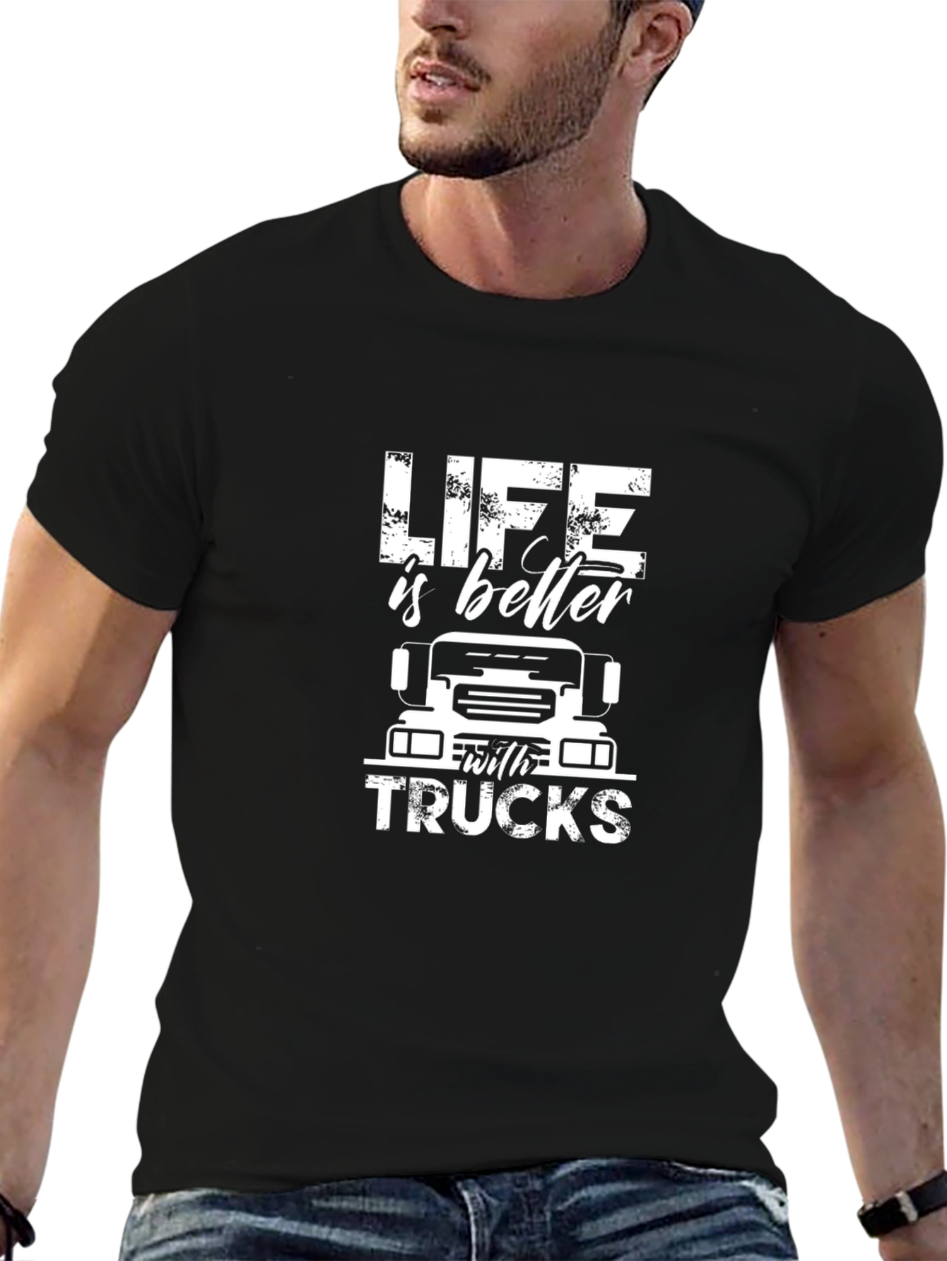 Life Is Better With Trucks Graphic Tee