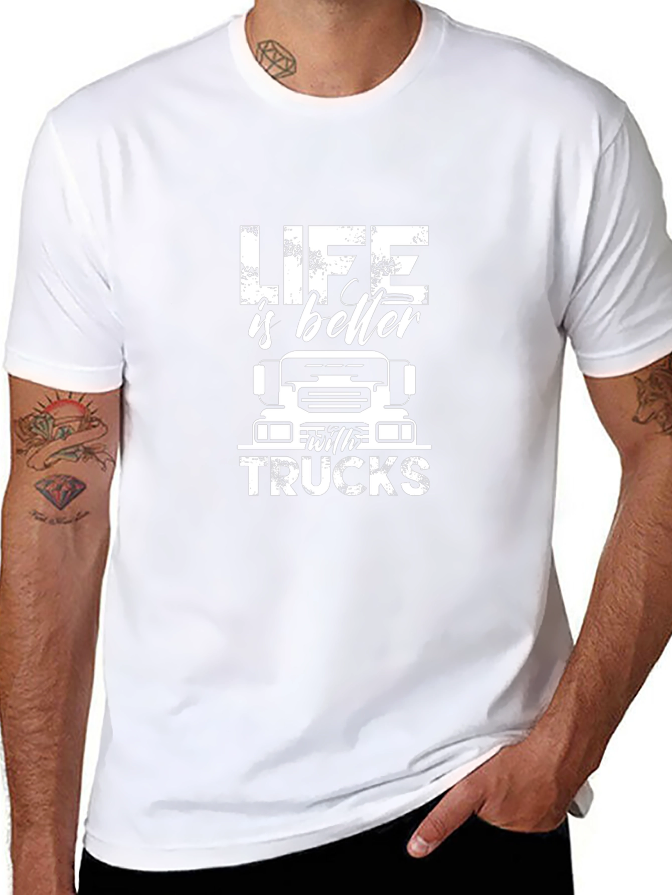 Life Is Better With Trucks Graphic Tee
