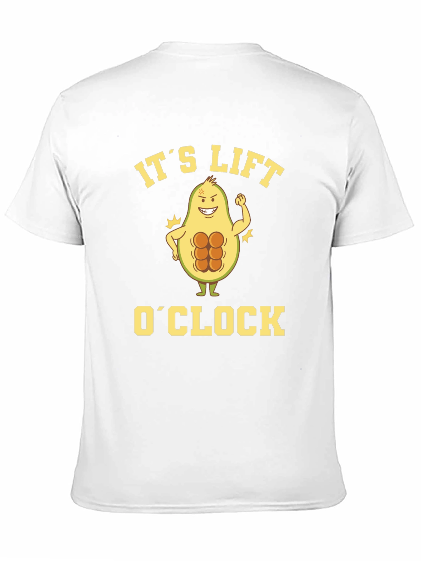 Its Lift OClock Avocado Gym T-Shirt