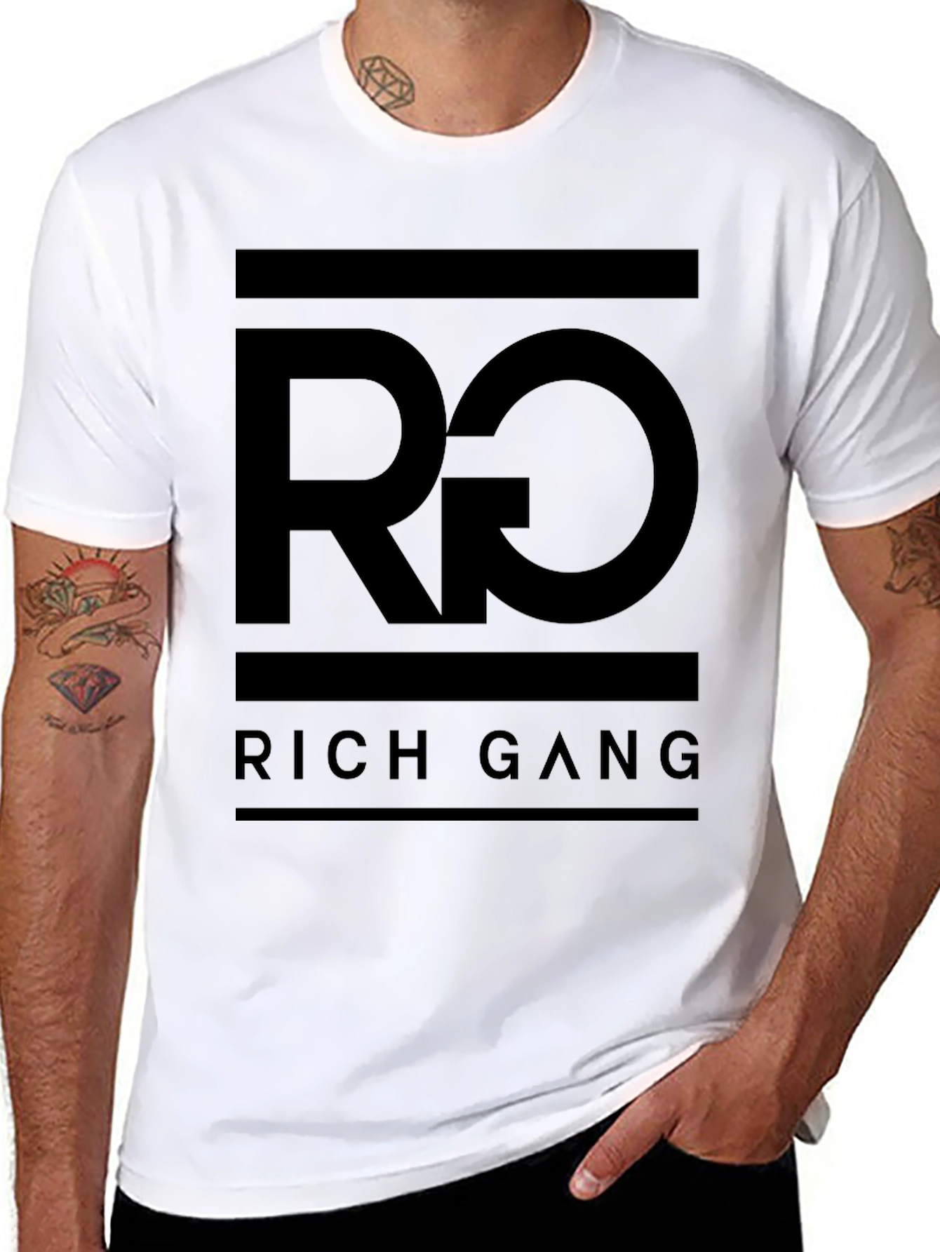 Rich Gang Black T-Shirt