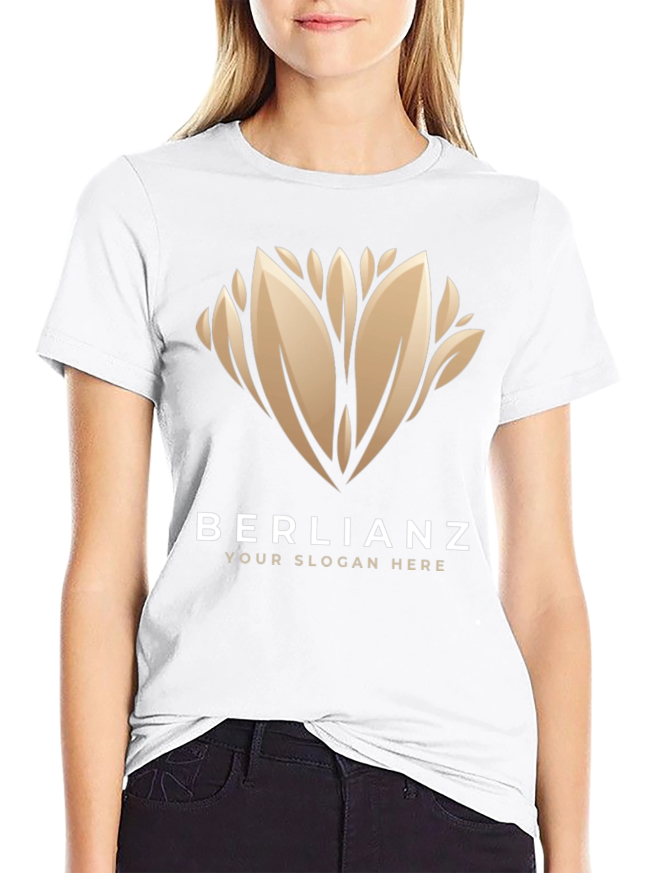 Elegant BERLIANZ Black Graphic Tee