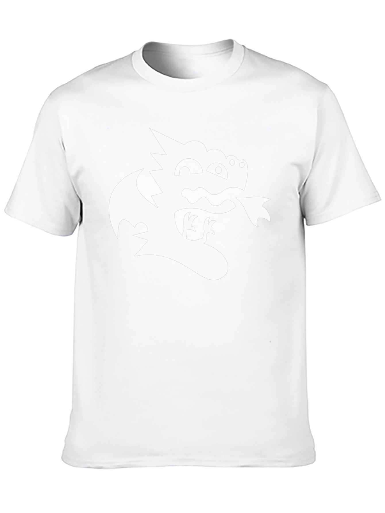Dragon Graphic Black T-Shirt - Whimsical Tee