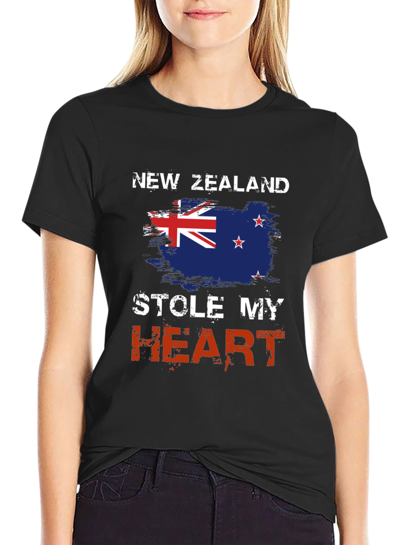 New Zealand Stole My Heart Graphic Tee